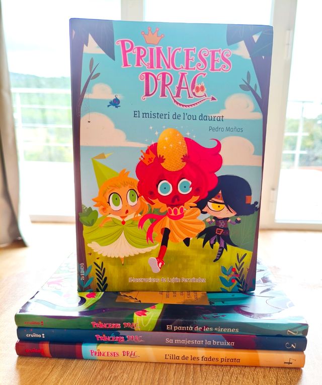 Lot dels 4 primers llibres de les Princeses Drac