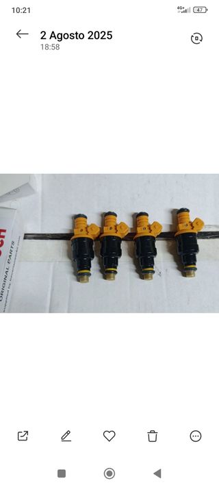 4 Inyectores Nuevos para potenciar c20xe