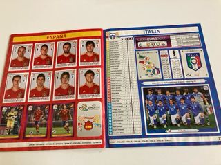 Álbum completo Euro 2012 Polonia-Ucrania-Panini