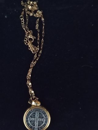 Collana San Benedetto colore oro
