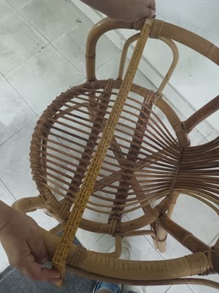 Sillas mimbre vintage