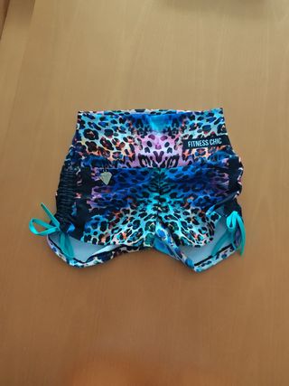 Mallas cortas Fitness Chic estampada