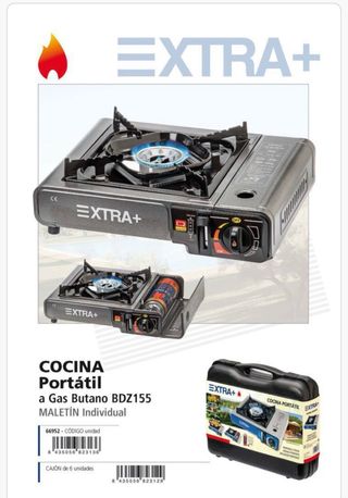 Cocina Portátil a Gas Butano BDZ155