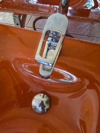 Lavado de vaño con su espejo 