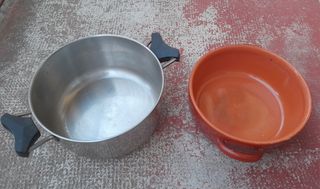 Pentole acciaio inox - terracotta