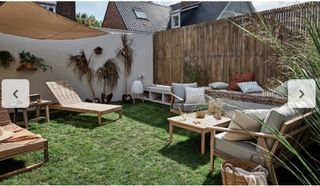 TOLDO VELA TRIANGULAR BEIGE