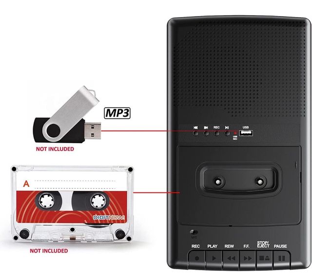 Grabadora portátil con micrófono independiente