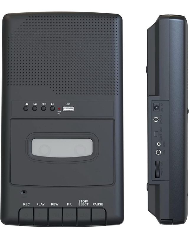 Grabadora portátil con micrófono independiente