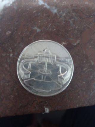 Medalla Papa Juan Pablo II plata