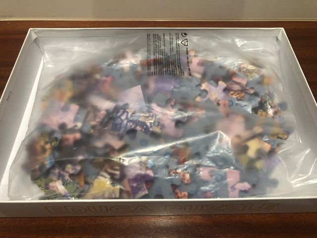 Puzzle Animales Salvajes EDUCA Junior 2x100 piezas