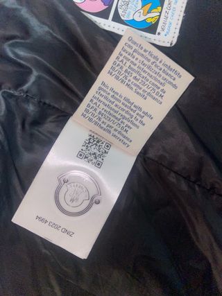 Abrigo Moncler negro