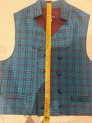 Chaleco fallero niño talla 10 color azul