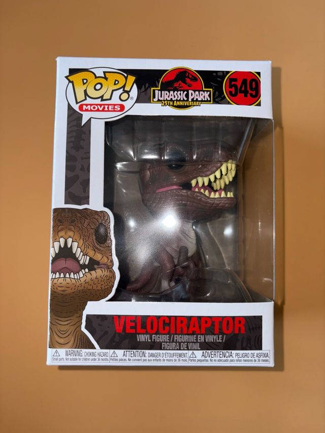 Funko 549 Velocirraptor Jurassic Park