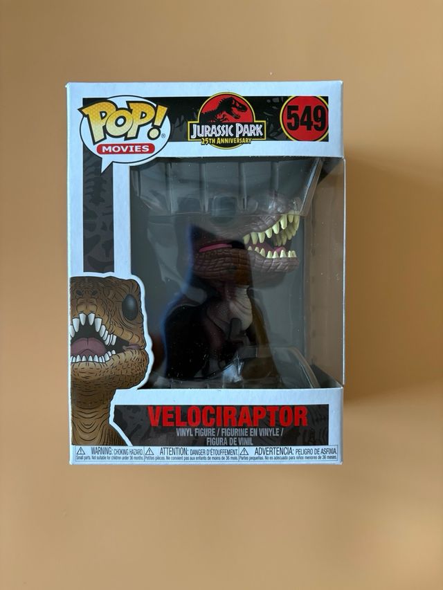 Funko Pop - 549 Velocirraptor Jurassic Park - miniatura 2