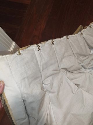 Cortina vintage Gastón y Daniela