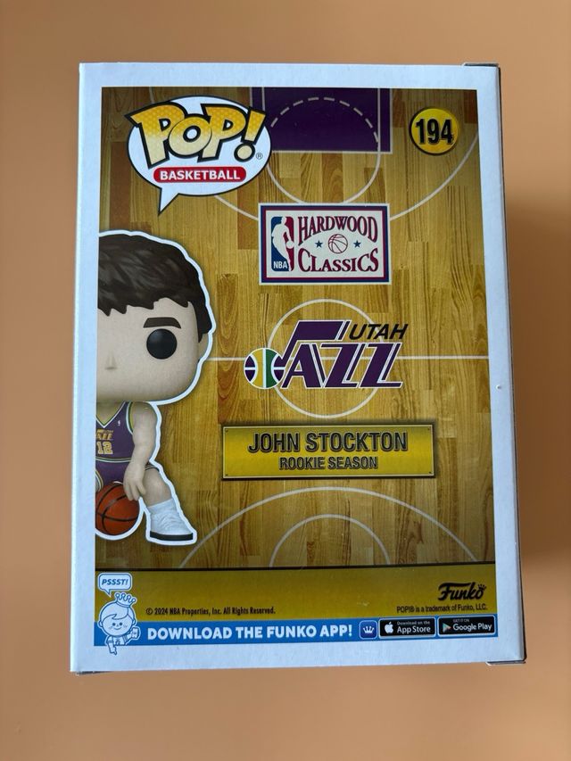 Funko Pop - John Stockton Utah Jazz #194 - miniatura 4