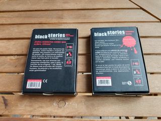 Black Stories: 2 juegos de cartas