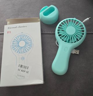 Mini ventilador USB - Verde menta