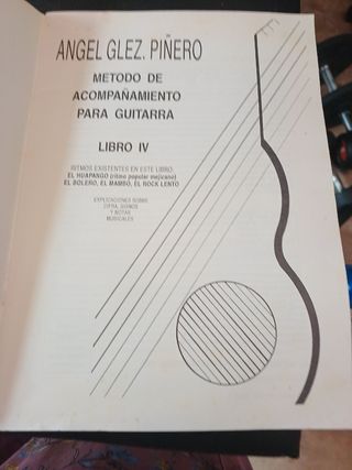 Método Acompañamiento Guitarra Piñero Libro IV