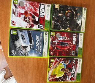 5 Juegos Xbox 360 - Variados