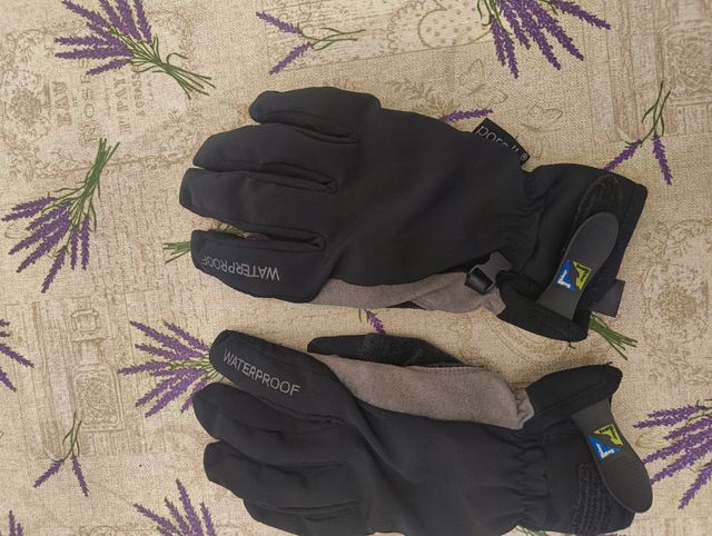 Guantes moto impermeables