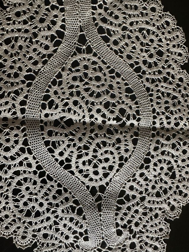 Centrino tombolo fatto a mano