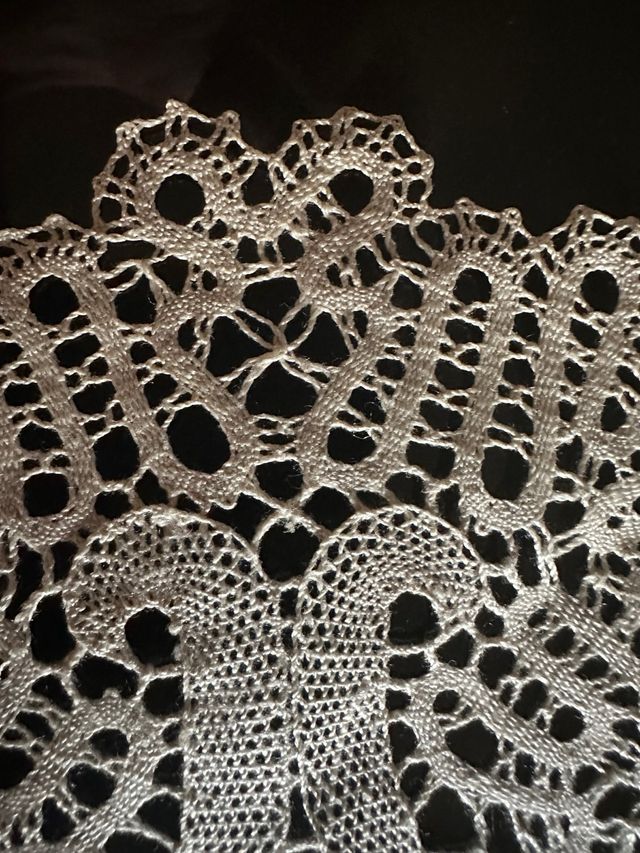 Centrino tombolo fatto a mano