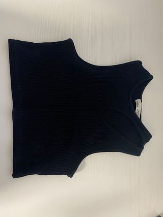 Top negro Pull&Bear - Talla S