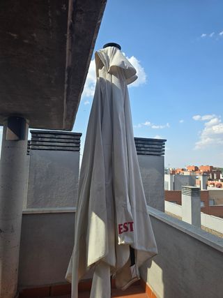 Sombrilla terraza - Blanca