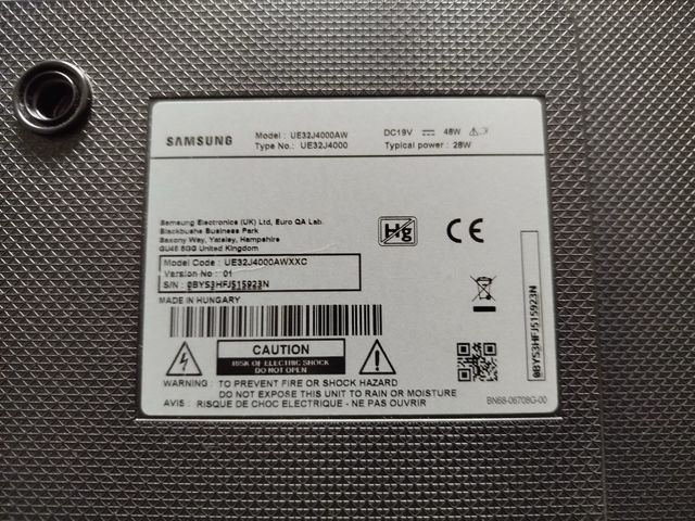 TV HD Samsung 32" 4series