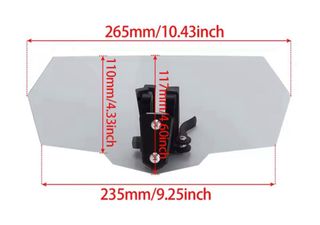 Deflector Parabrisas Moto