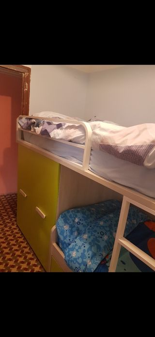 Cama tren infantil