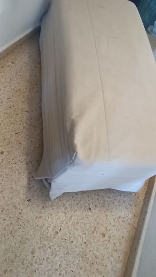 Puff cama 135cm - Gris