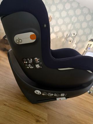 Silla coche  GB giratoria   0-4 años isofix