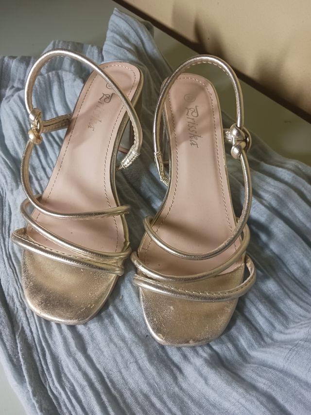 Sandalias Primiska doradas