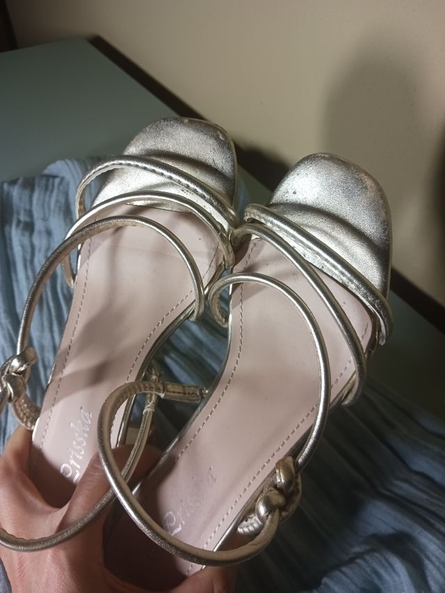 Sandalias Primiska doradas