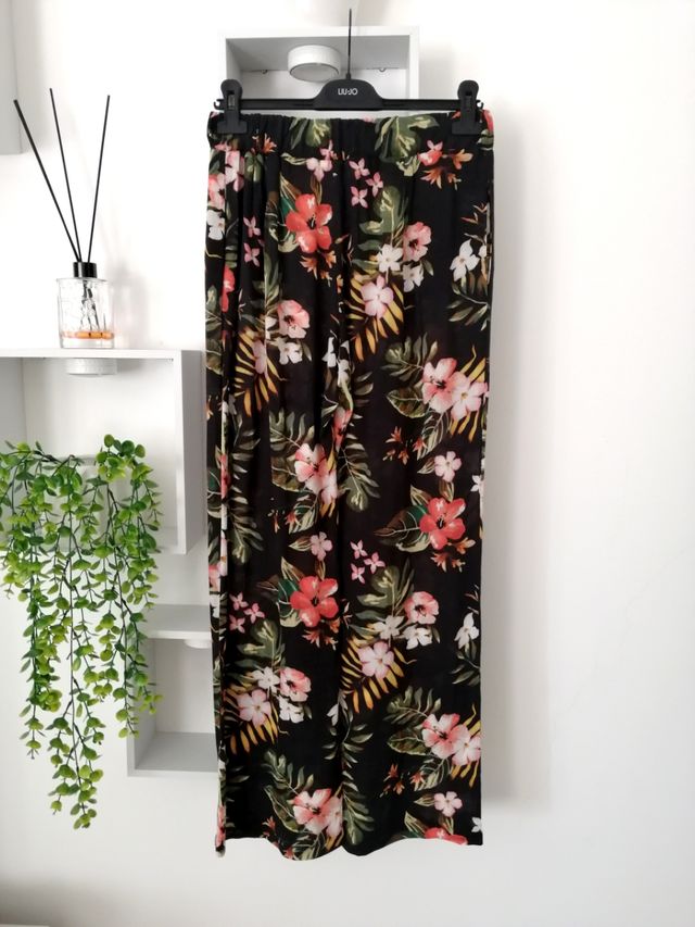 Pantaloni estivi floreali Roberta Biagi