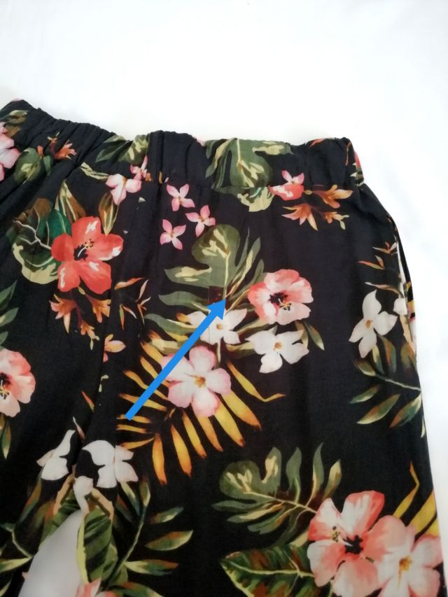 Pantaloni estivi floreali Roberta Biagi