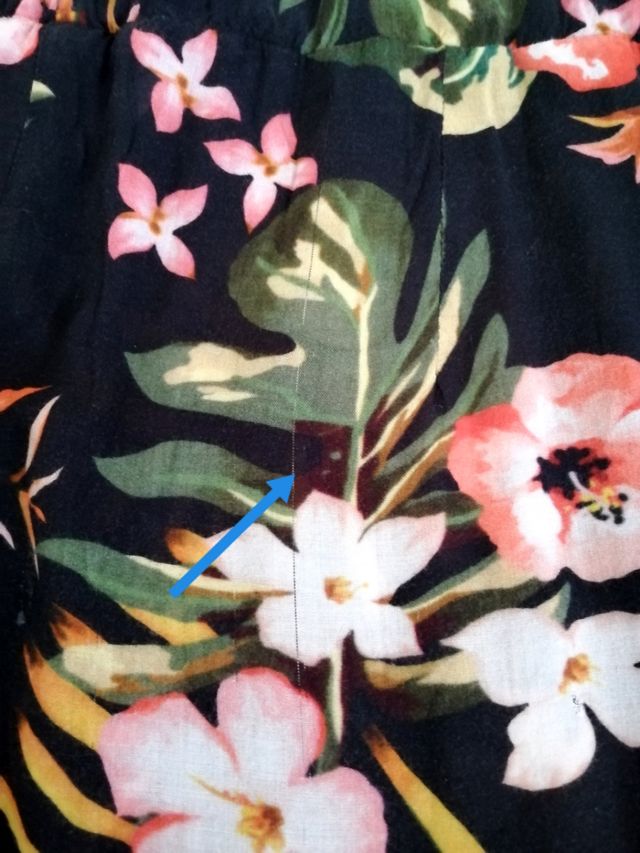 Pantaloni estivi floreali Roberta Biagi