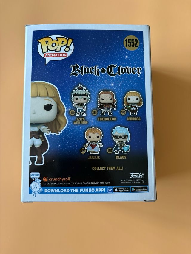 Funko Pop - Mimosa Black Clover #1552 - miniatura 4