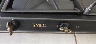 Placa gas SMEG modelo SRV896AOGH- Cocina