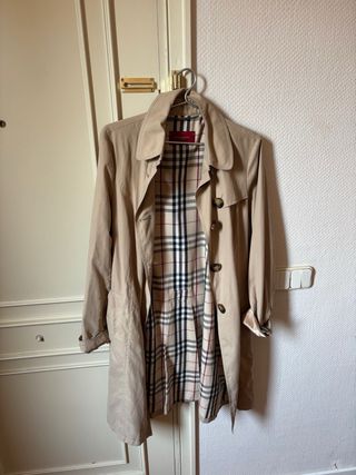 Gabardina Burberry's Beige Talla S
