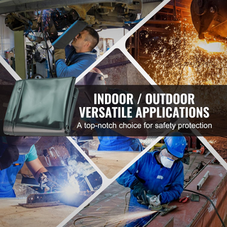 Tenda per Saldatura 1,8x1,8m Tenda di Protezione p