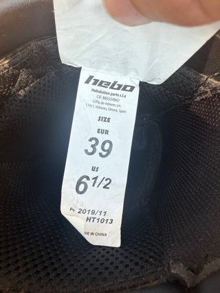 Botas trial Hebo - talla 39
