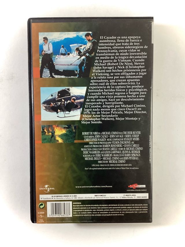 El Cazador 1978 VHS Michael Ciminio