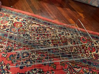 Scolapiatti acciaio inox 26x56 cm