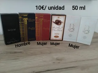 Perfumes árabes hombre y mujer