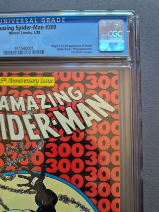  Amazing spider man 300 comic cgc