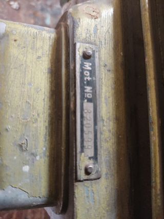 Motor Siemens trifásico 1415 RPM