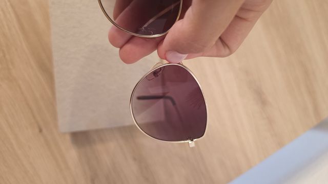 Gafas sol Affelou - Marrón-Dorado